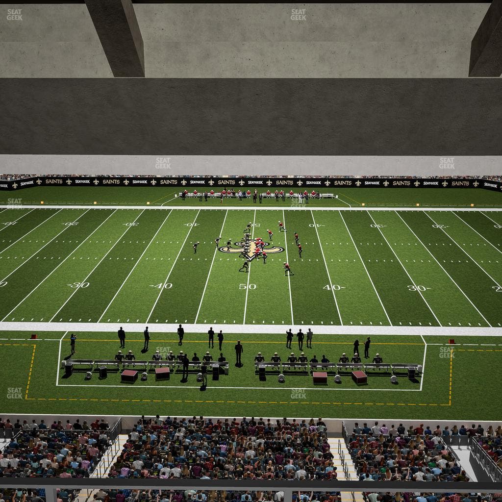 Caesars Superdome - Section Suite 448 Seat View