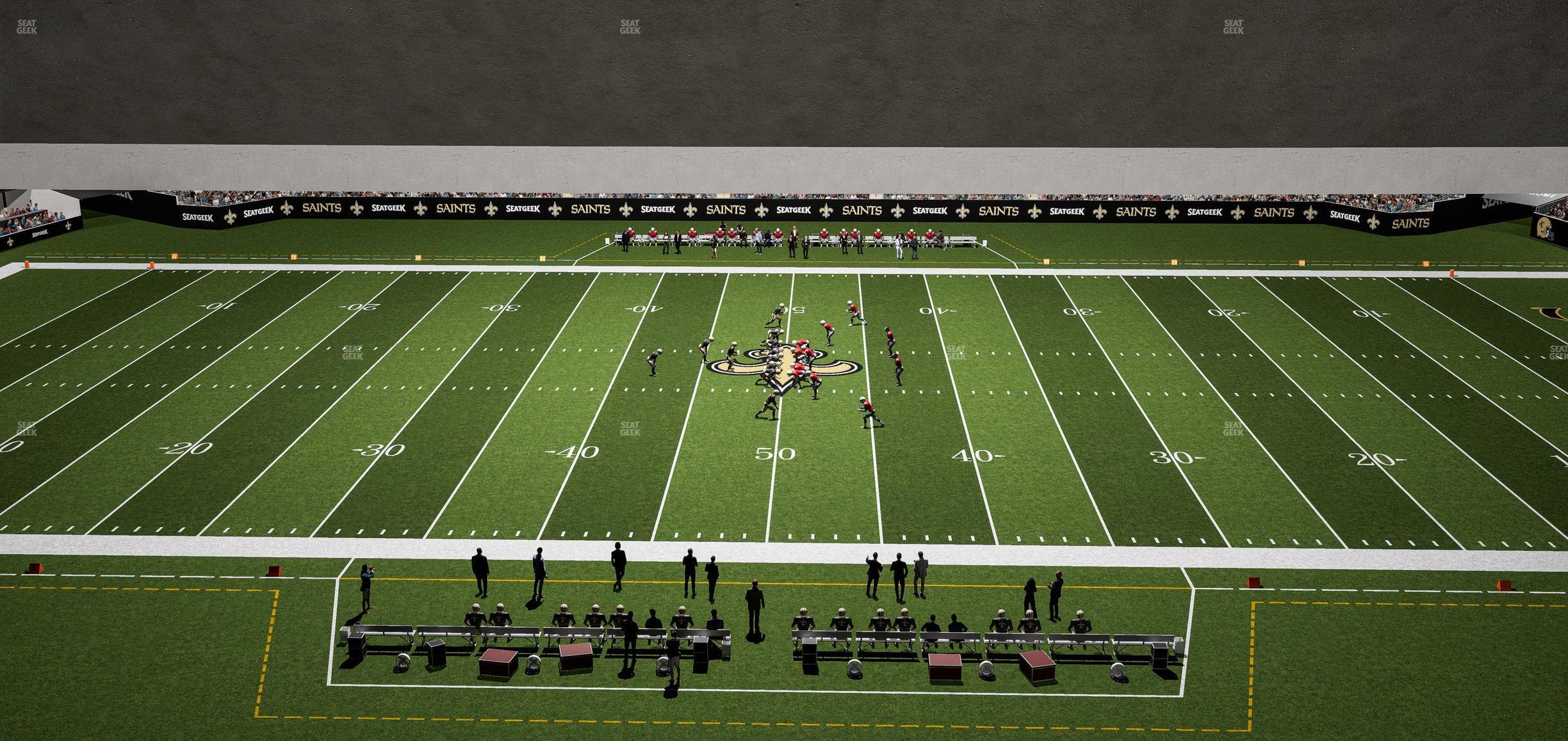 Caesars Superdome - Section Suite 448 Seat View