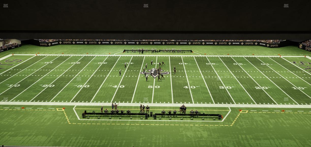 Caesars Superdome - Section Suite 448 Seat View