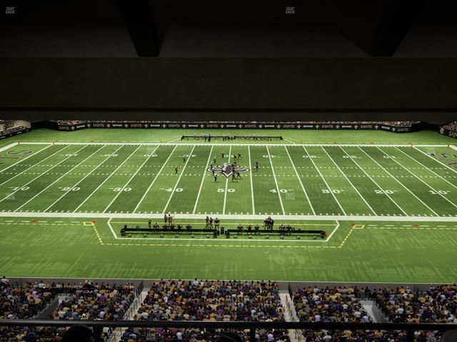 Caesars Superdome - Section Suite 448 Seat View