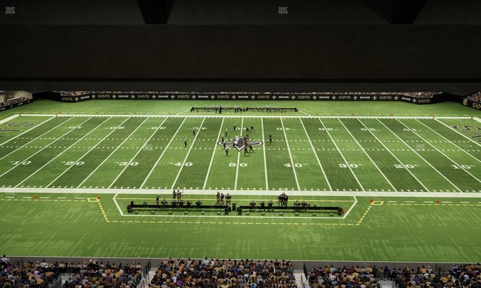 Caesars Superdome - Section Suite 448 Seat View