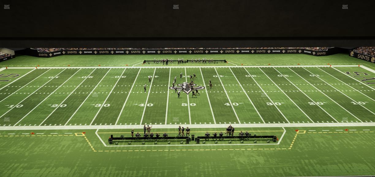 Caesars Superdome - Section Suite 449 Seat View