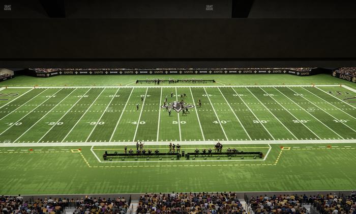 Caesars Superdome - Section Suite 449 Seat View
