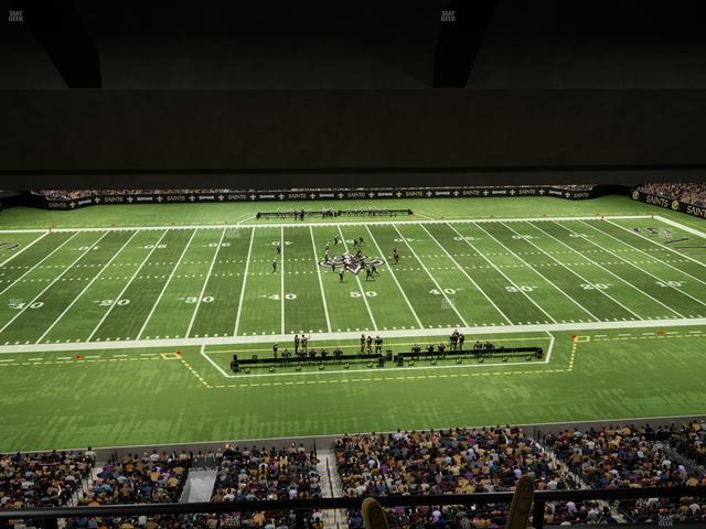 Caesars Superdome - Section Suite 450 Seat View