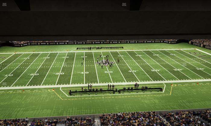 Caesars Superdome - Section Suite 450 Seat View