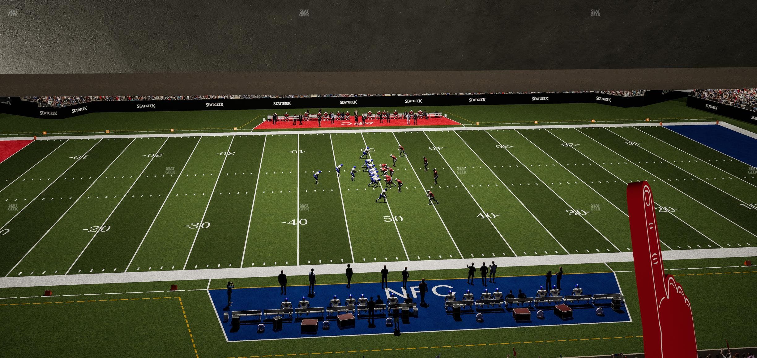 Caesars Superdome - Section Suite 450 Seat View