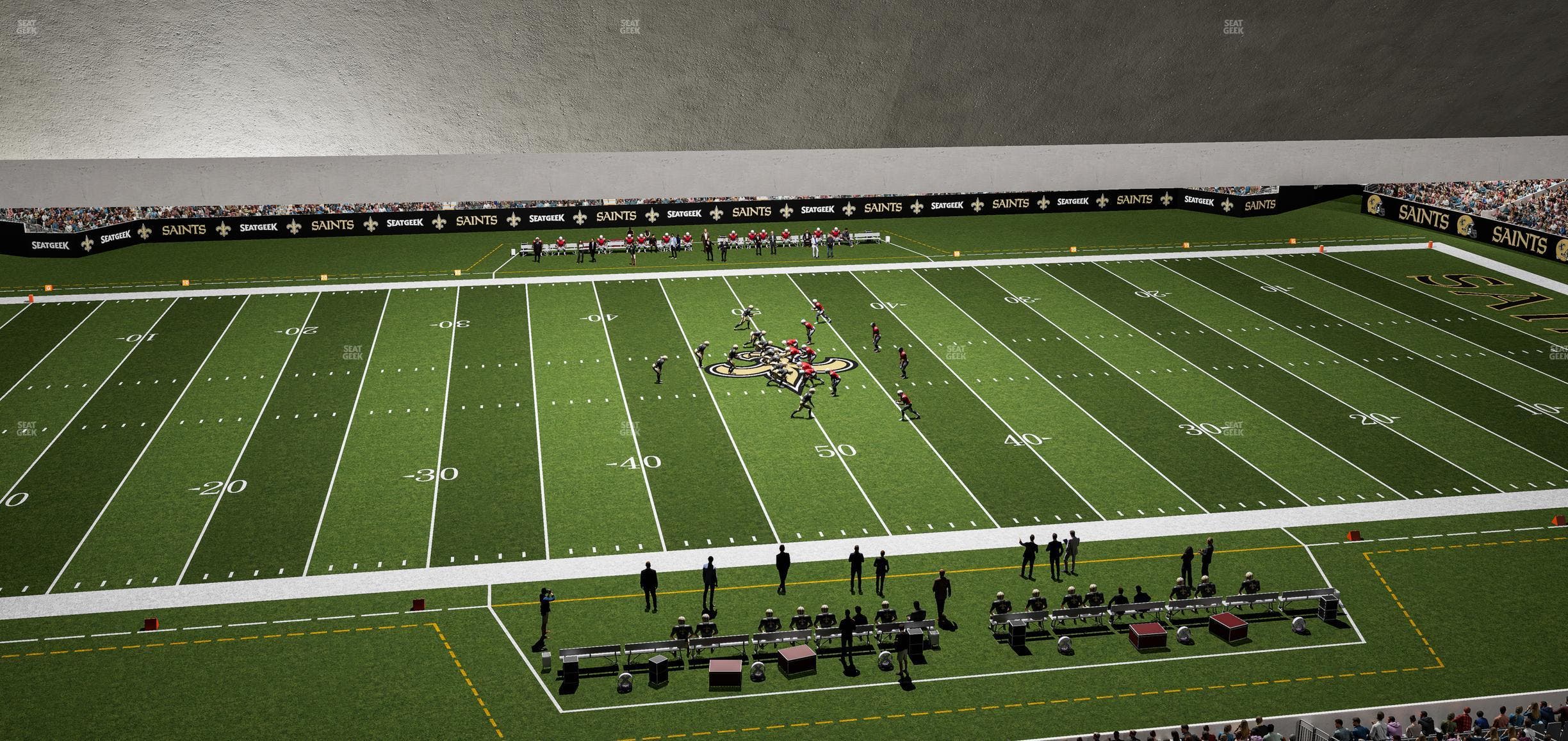 Caesars Superdome - Section Suite 451 Seat View