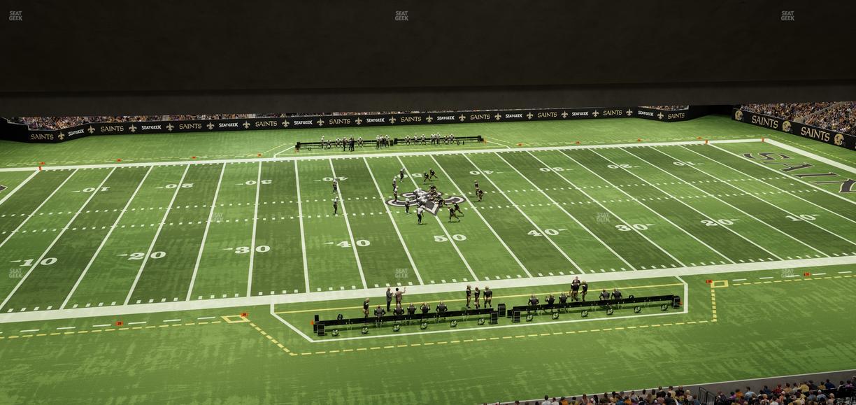 Caesars Superdome - Section Suite 451 Seat View
