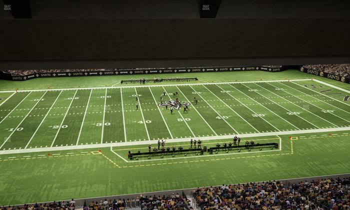 Caesars Superdome - Section Suite 451 Seat View