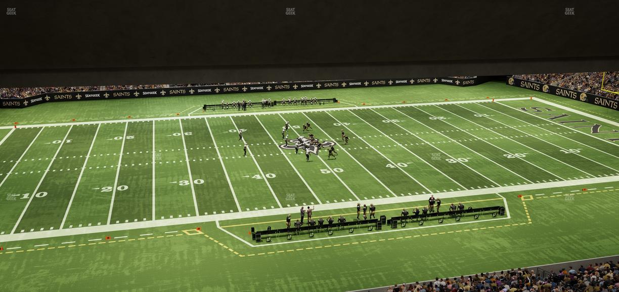 Caesars Superdome - Section Suite 452 Seat View