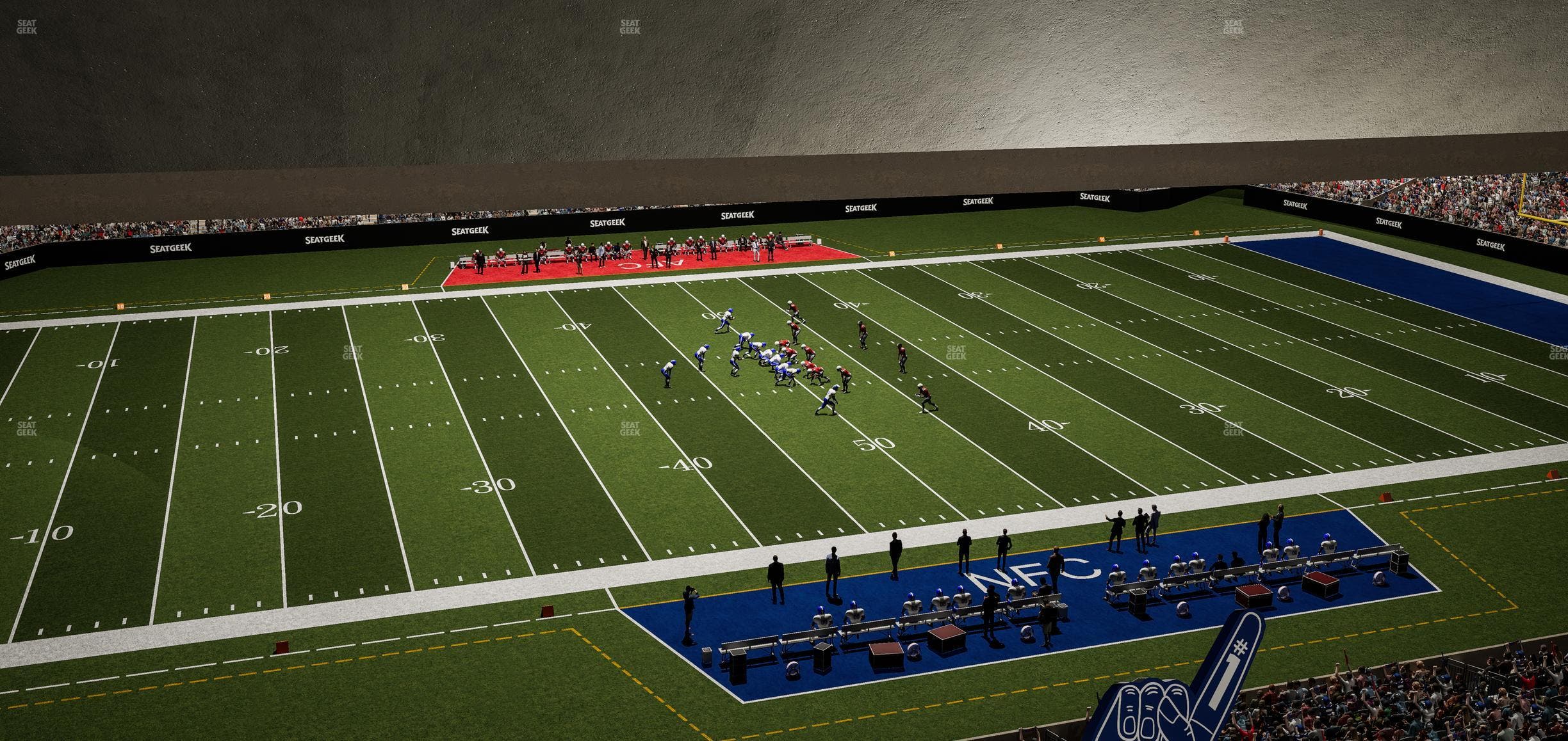 Caesars Superdome - Section Suite 453 Seat View