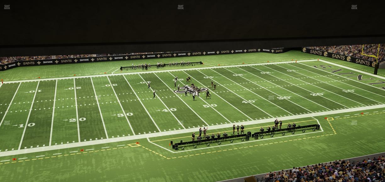 Caesars Superdome - Section Suite 453 Seat View