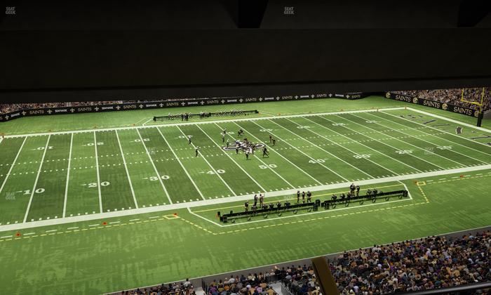 Caesars Superdome - Section Suite 453 Seat View