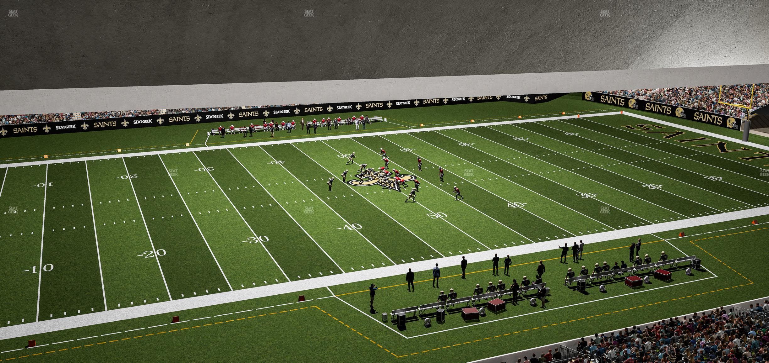 Caesars Superdome - Section Suite 454 Seat View