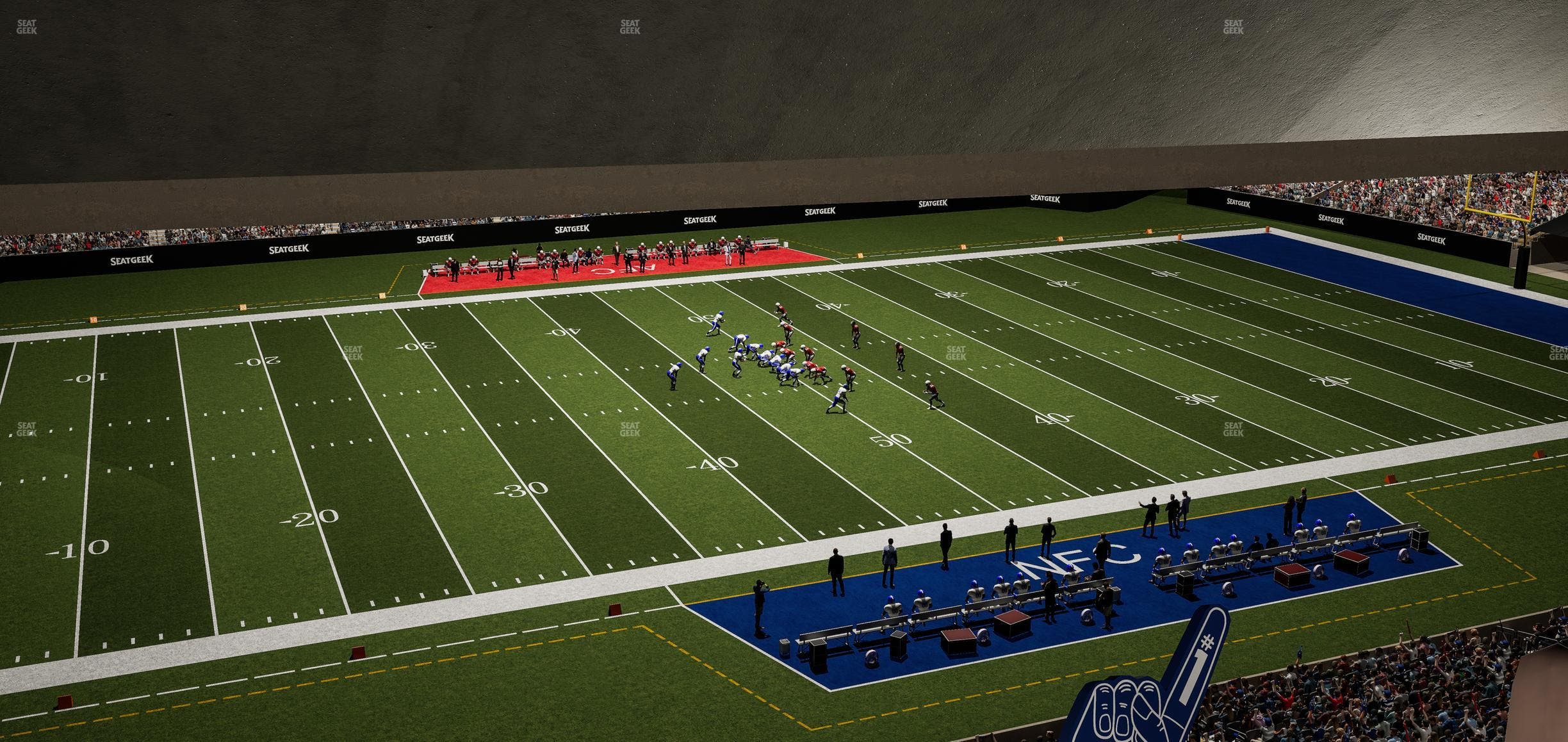 Caesars Superdome - Section Suite 454 Seat View