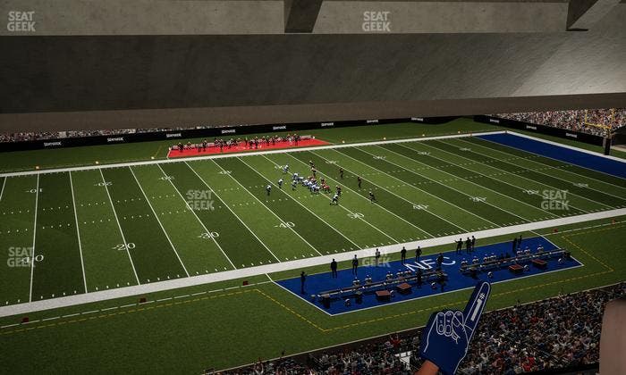 Caesars Superdome - Section Suite 454 Seat View