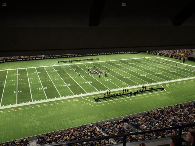 Caesars Superdome - Section Suite 454 Seat View