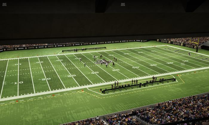 Caesars Superdome - Section Suite 454 Seat View