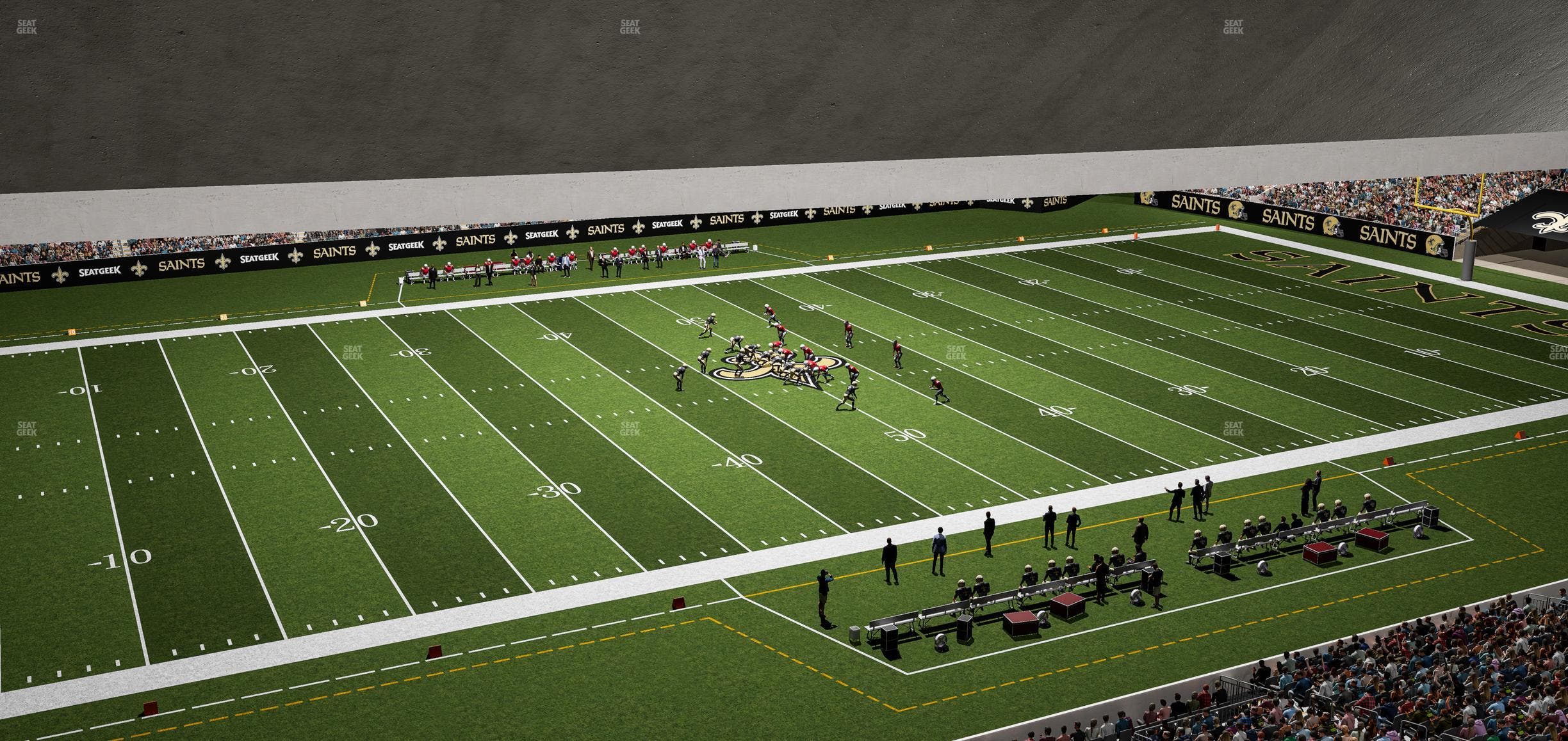 Caesars Superdome - Section Suite 455 Seat View