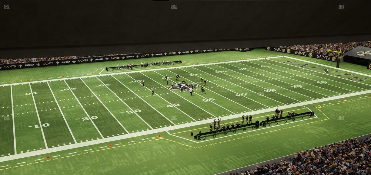 Caesars Superdome - Section Suite 455 Seat View