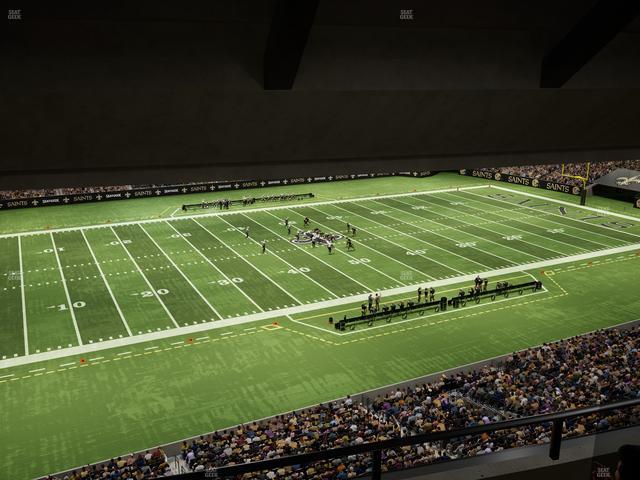 Caesars Superdome - Section Suite 455 Seat View