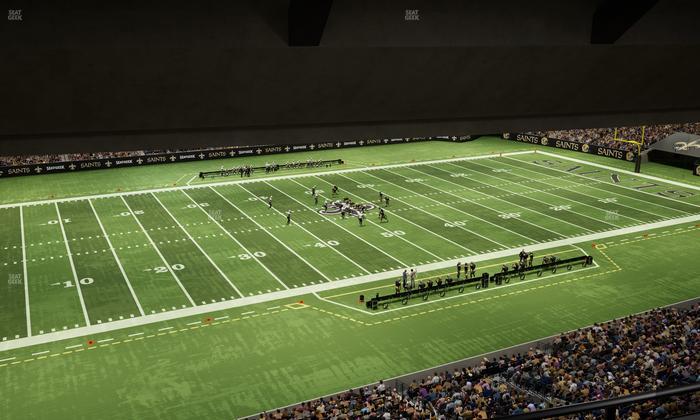 Caesars Superdome - Section Suite 455 Seat View