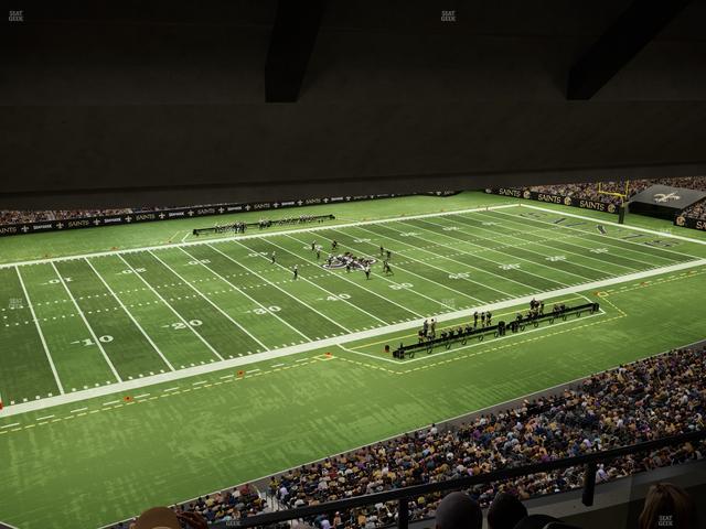 Caesars Superdome - Section Suite 456 Seat View