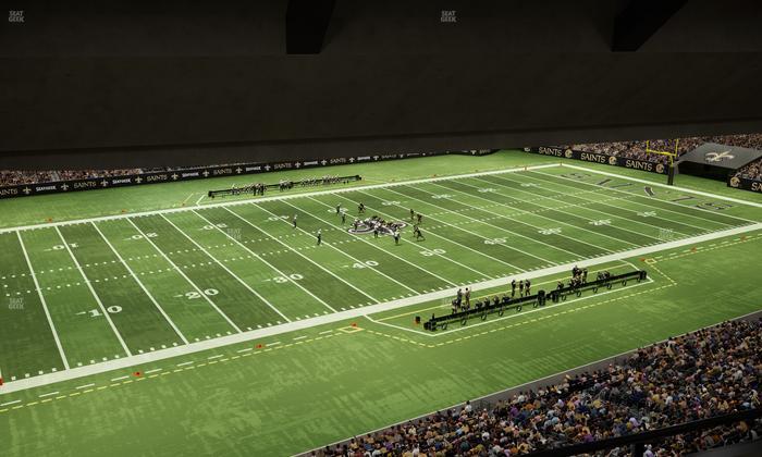 Caesars Superdome - Section Suite 456 Seat View