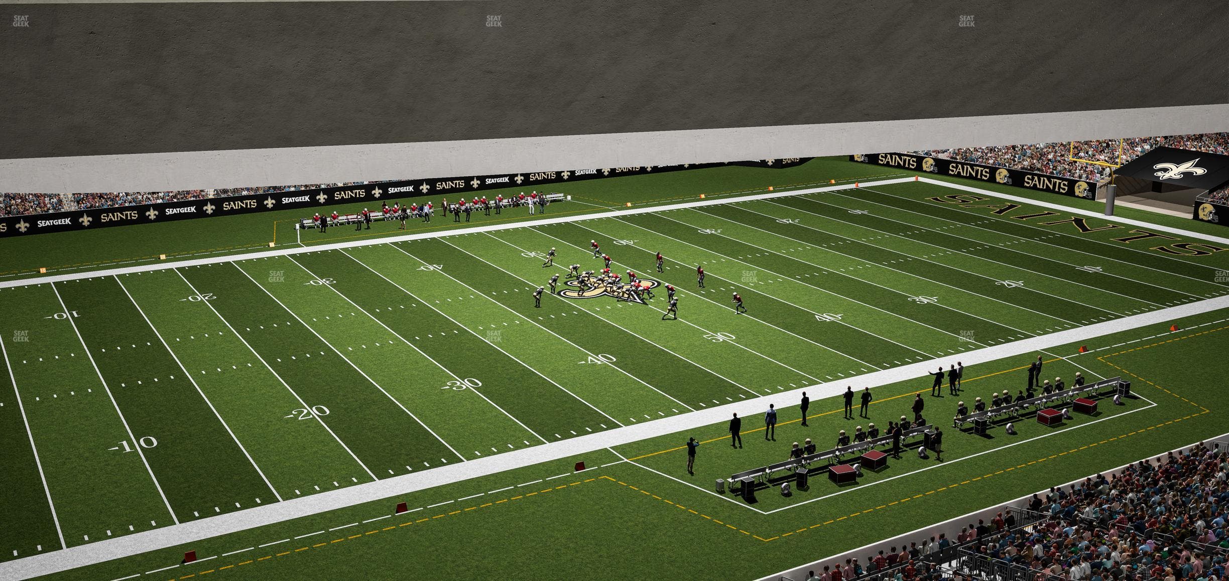 Caesars Superdome - Section Suite 456 Seat View