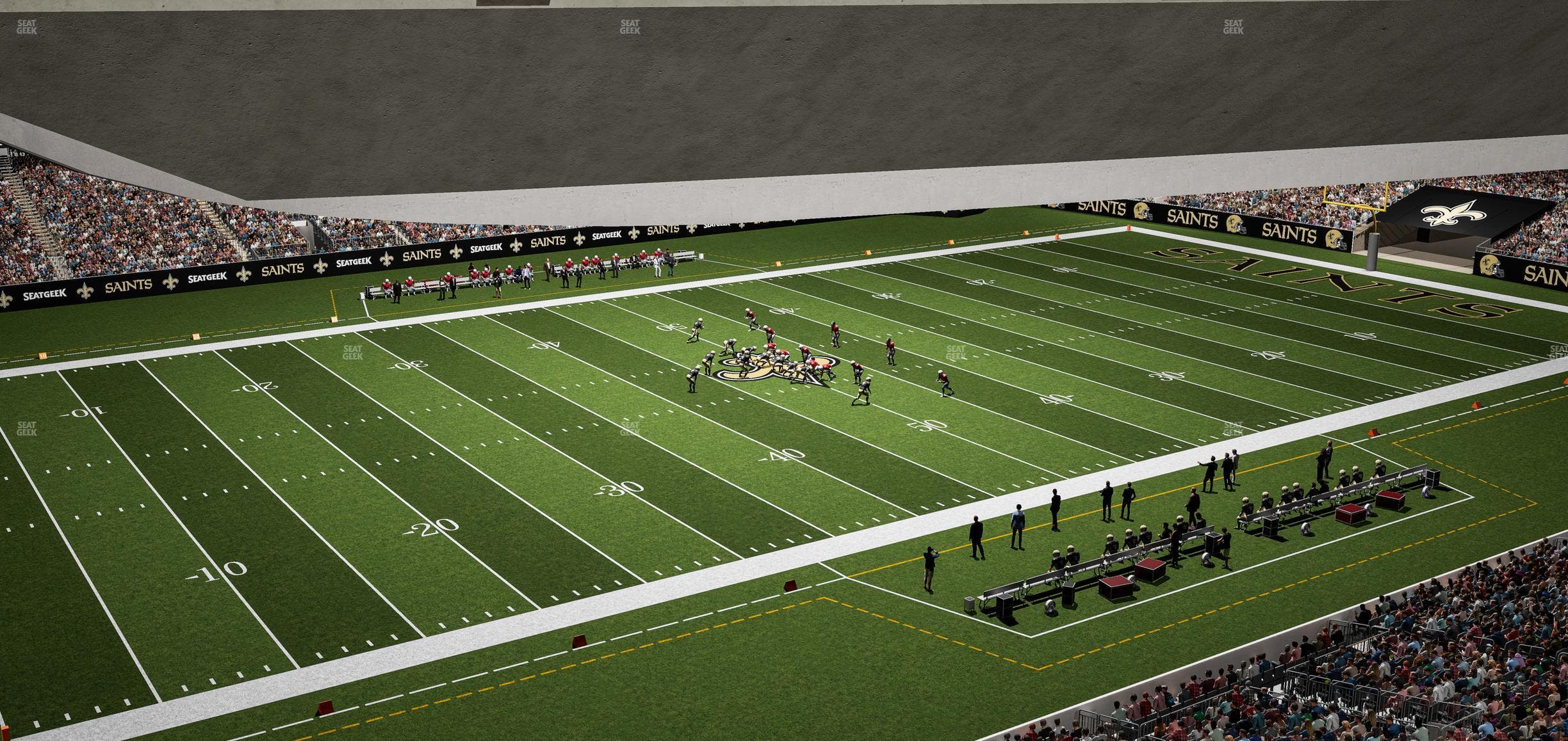 Caesars Superdome - Section Suite 457 Seat View