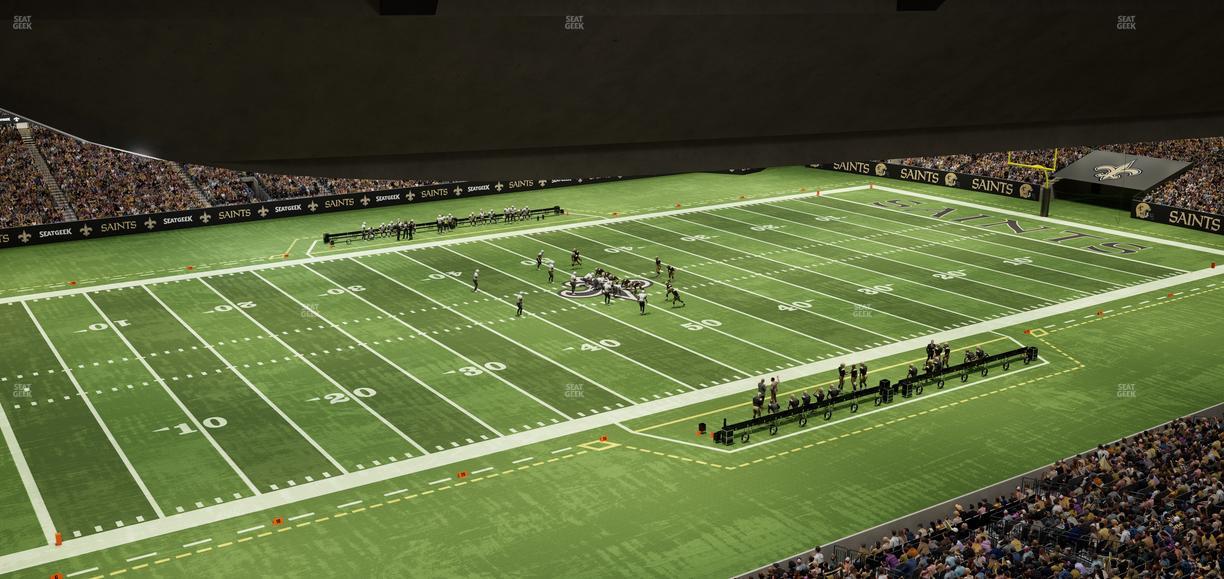Caesars Superdome - Section Suite 457 Seat View