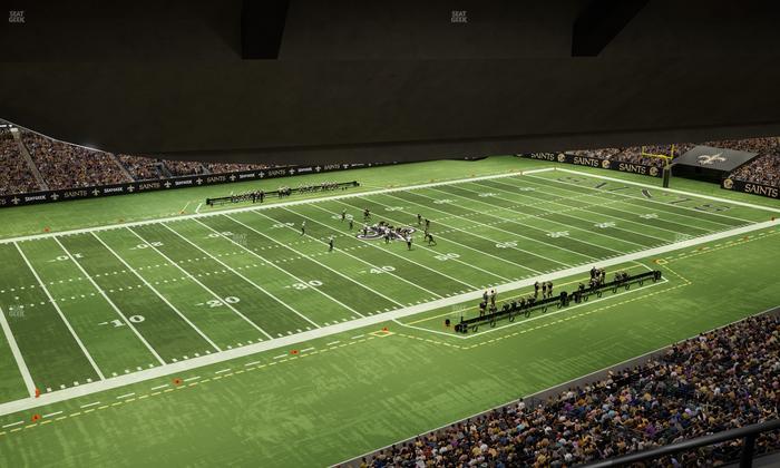 Caesars Superdome - Section Suite 457 Seat View