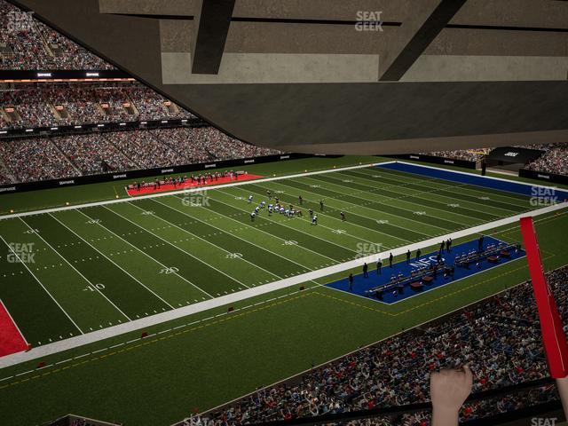 Caesars Superdome - Section Suite 458 Seat View Caesars Superdome - Section Suite 458 Seat View