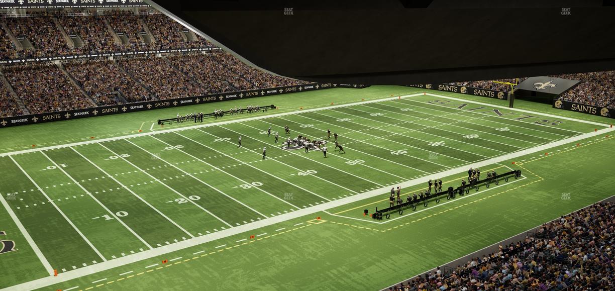 Caesars Superdome - Section Suite 458 Seat View