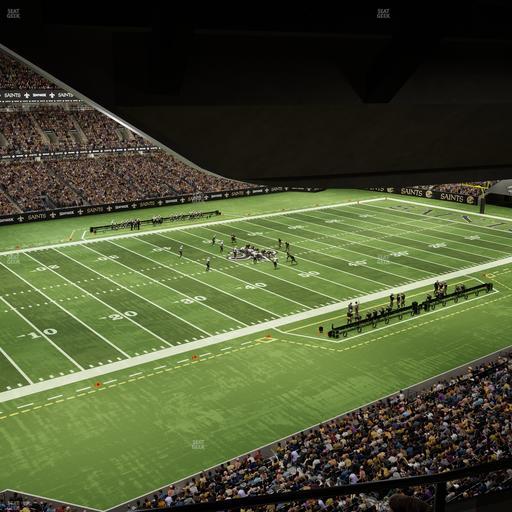 Caesars Superdome - Section Suite 458 Seat View