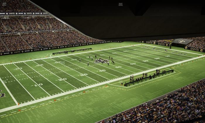 Caesars Superdome - Section Suite 458 Seat View
