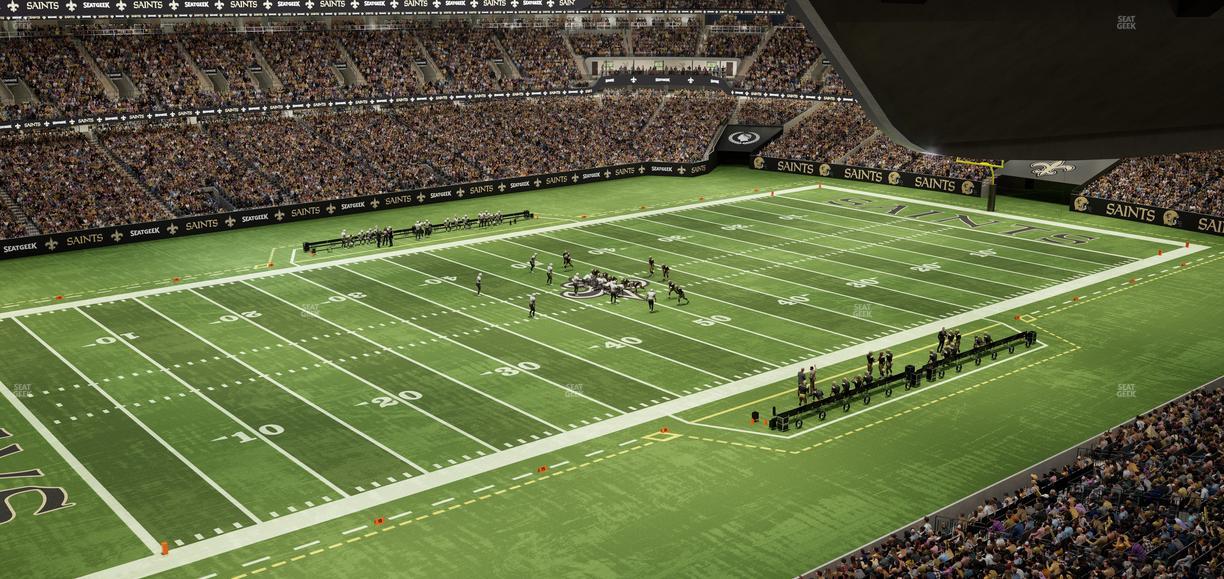 Caesars Superdome - Section Suite 459 Seat View