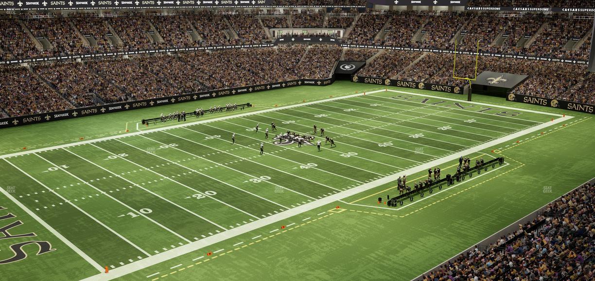 Caesars Superdome - Section Suite 460 Seat View