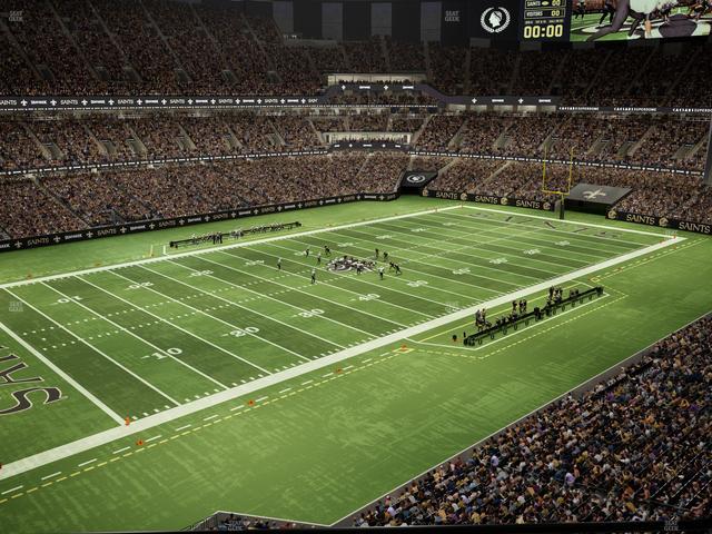 Caesars Superdome - Section Suite 460 Seat View