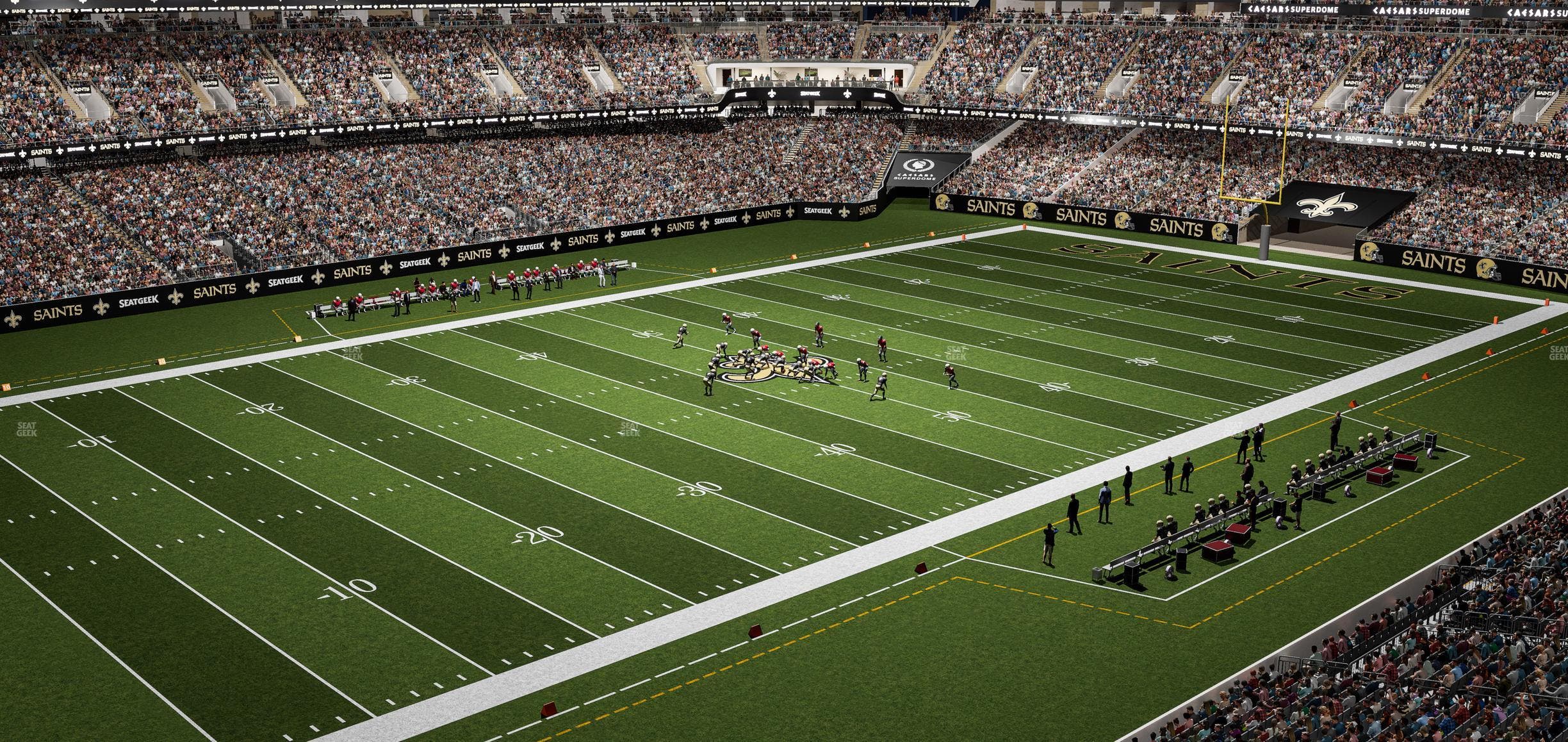 Caesars Superdome - Section Suite 460 Seat View