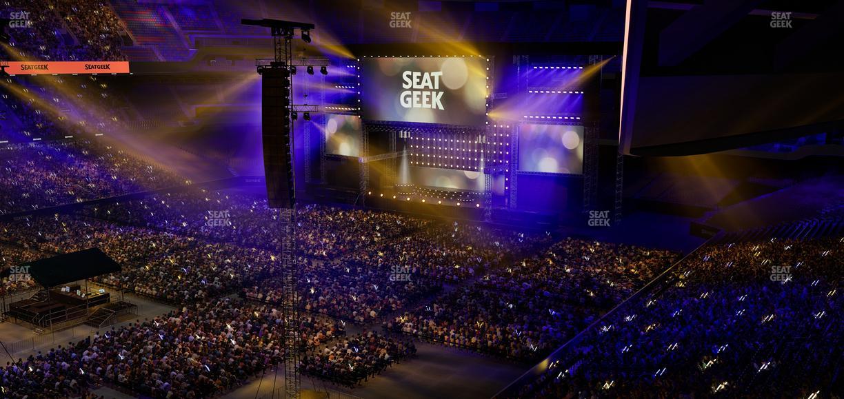 Caesars Superdome - Section Suite 460 Seat View
