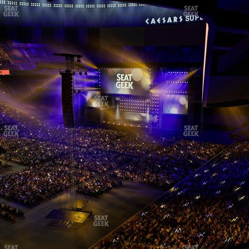 Caesars Superdome - Section Suite 460 Seat View