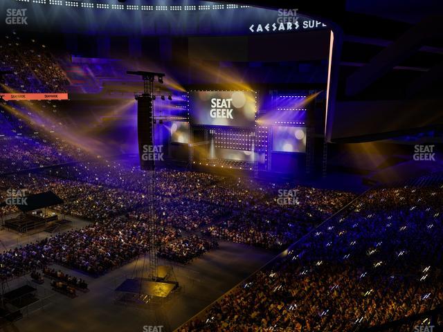 Caesars Superdome - Section Suite 460 Seat View Caesars Superdome - Section Suite 460 Seat View