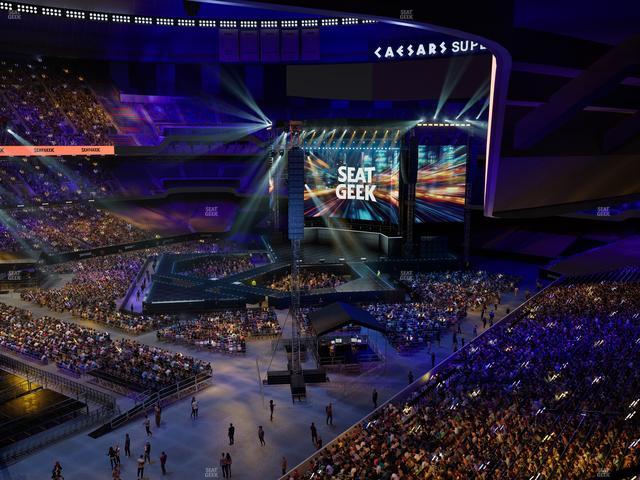 Caesars Superdome - Section Suite 460 Seat View