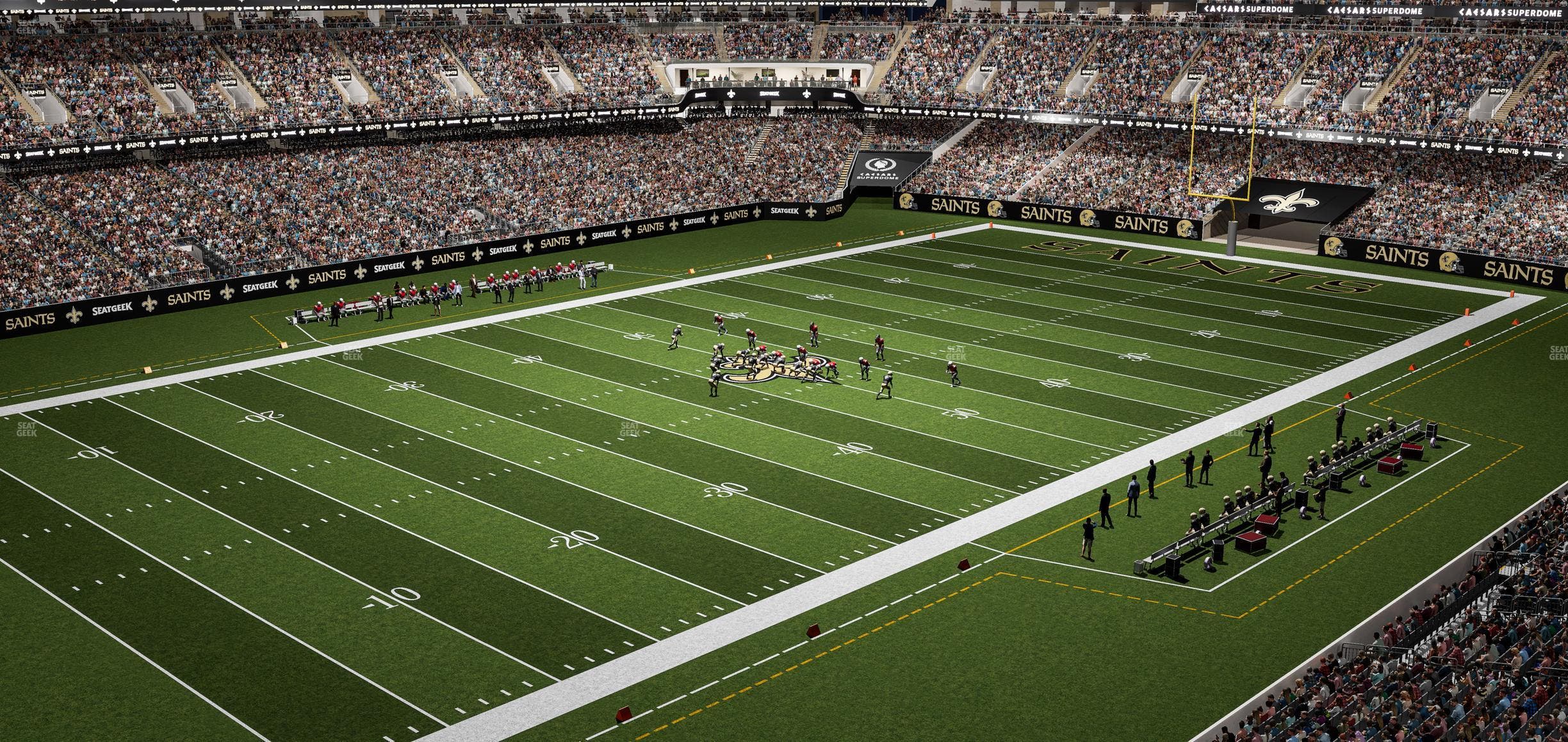 Caesars Superdome - Section Suite 461 Seat View