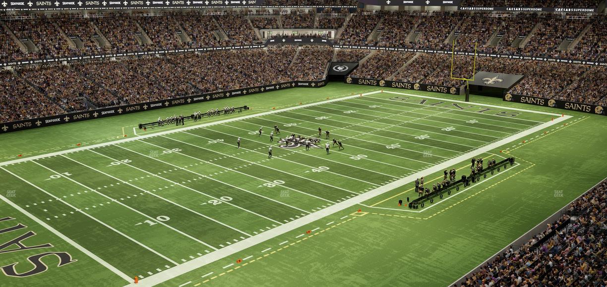 Caesars Superdome - Section Suite 461 Seat View
