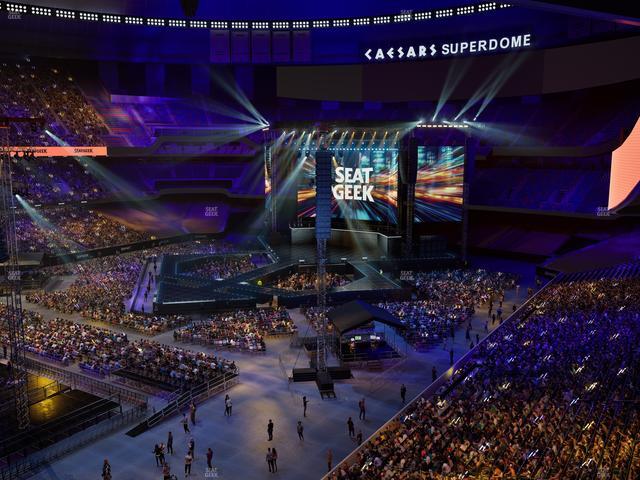 Caesars Superdome - Section Suite 461 Seat View