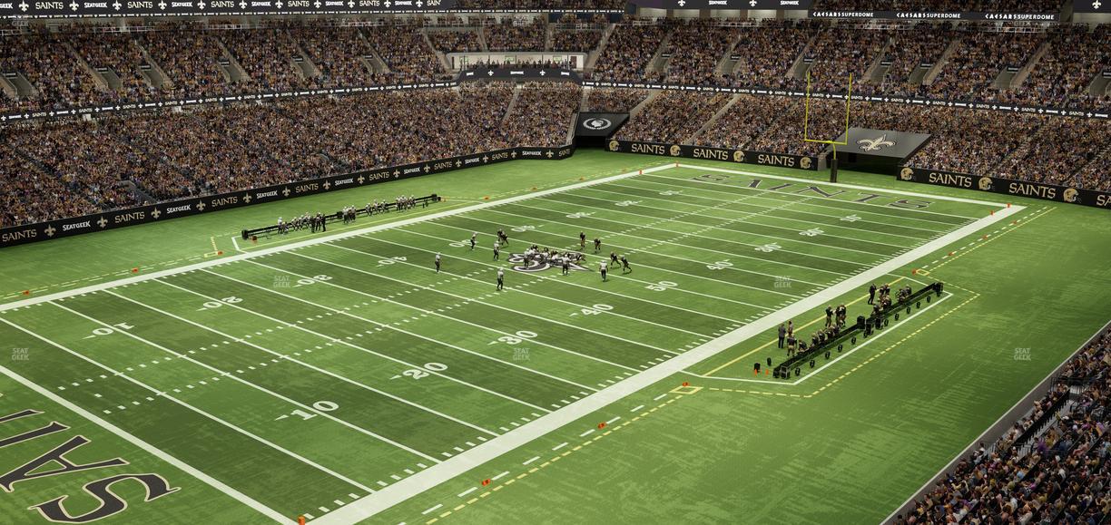 Caesars Superdome - Section Suite 462 Seat View