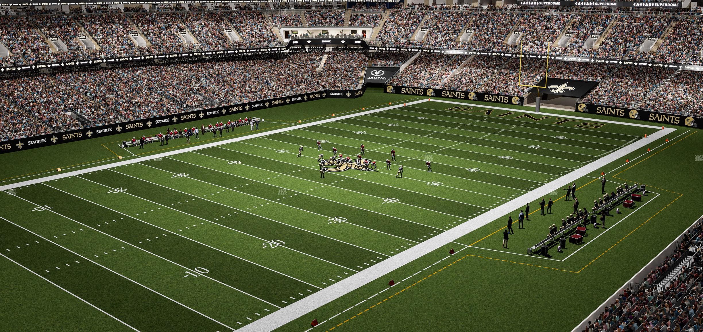 Caesars Superdome - Section Suite 462 Seat View