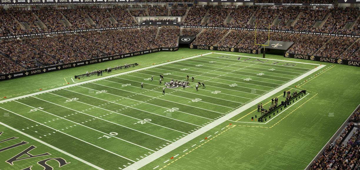 Caesars Superdome - Section Suite 463 Seat View